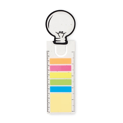 IDEA SEED - Segnalibro in carta seme con blocco note