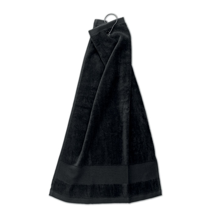 HITOWGO - Cotton golf towel with hanger