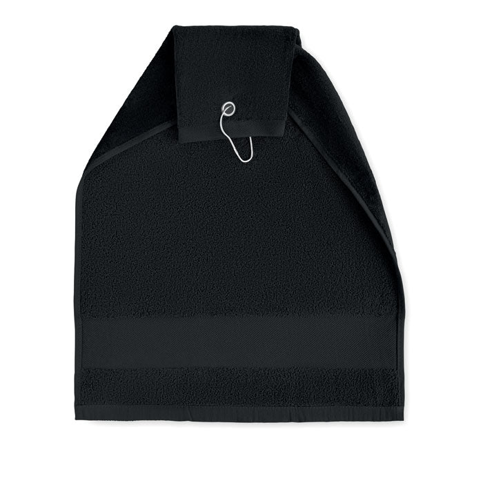 HITOWGO - Cotton golf towel with hanger