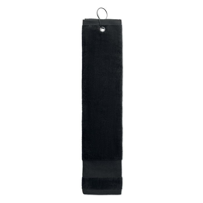 HITOWGO - Cotton golf towel with hanger
