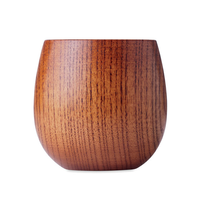 OVALIS - Taza de madera de roble 250 ml