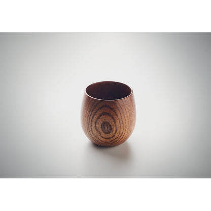 OVALIS - Taza de madera de roble 250 ml