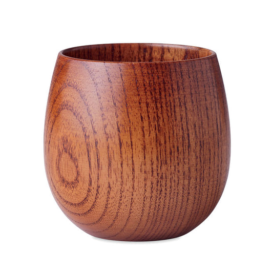 OVALIS - Tazza in legno di rovere 250 ml