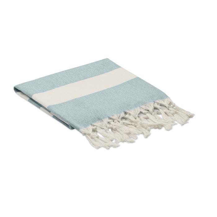 AGOURA - Couverture serviette de hammam 140 gr/m²