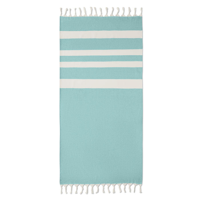 AGOURA - Couverture serviette de hammam 140 gr/m²