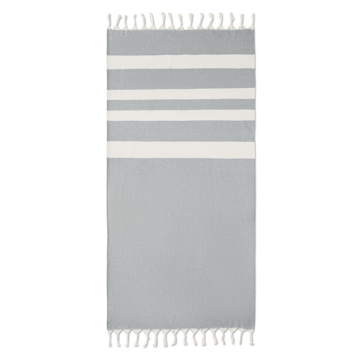 AGOURA - Couverture serviette de hammam 140 gr/m²
