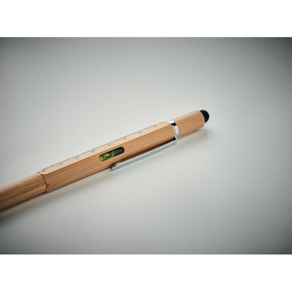 TOOLBAM - Spirit level pen in bamboo
