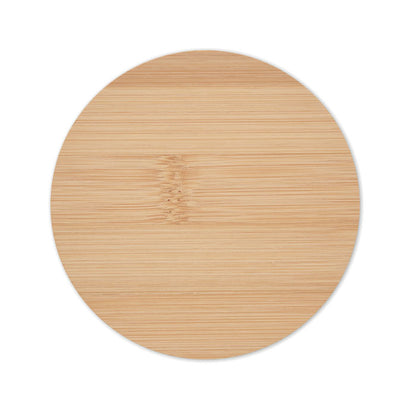 BAYIN - Dessous de verre rond en bambou