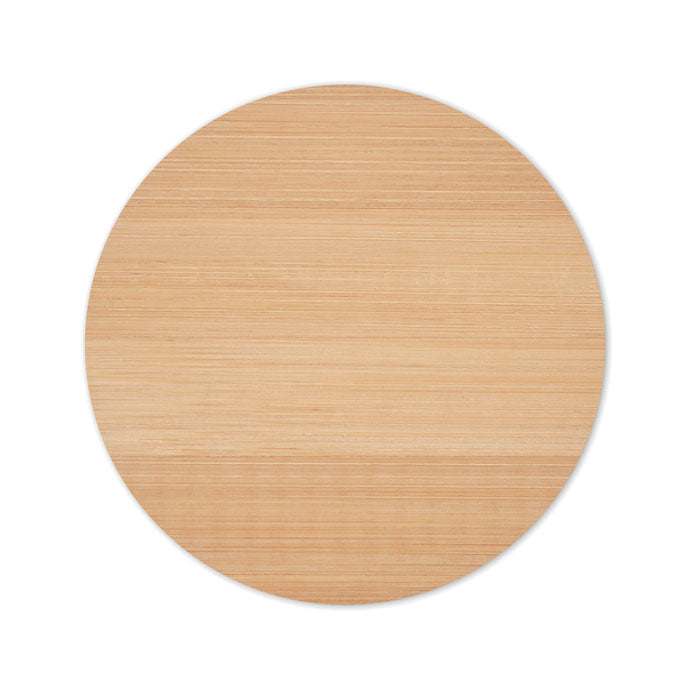 BAYIN - Dessous de verre rond en bambou