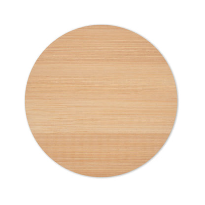 BAYIN - Dessous de verre rond en bambou