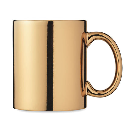 HOLLY - Taza de cerámica metalizada 300 ml