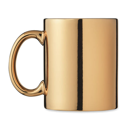 HOLLY - Taza de cerámica metalizada 300 ml