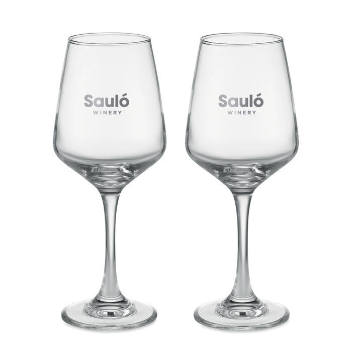 CHEERS - Set of 2 wine glasses