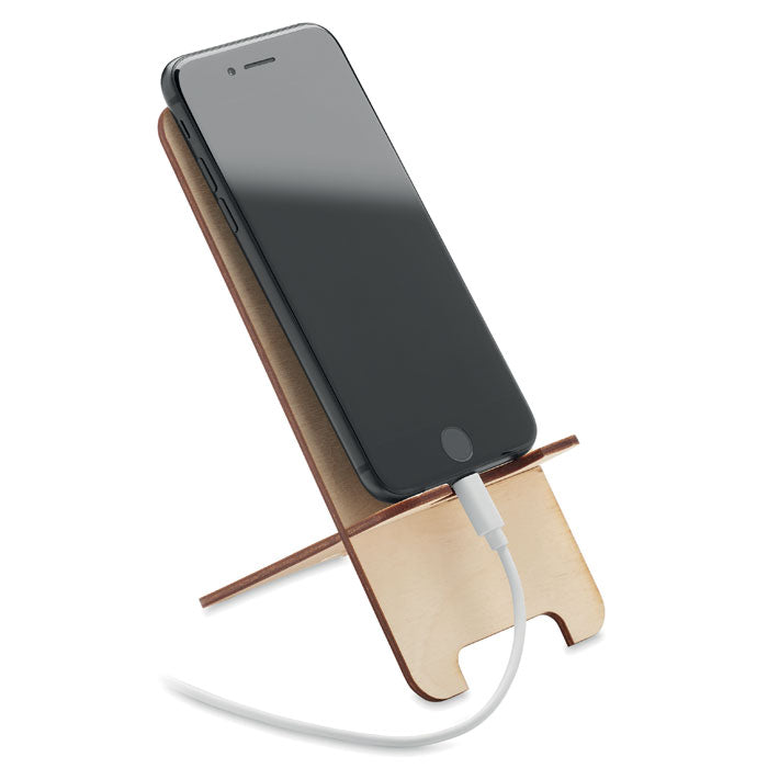 GROUW STAND - Supporto per telefono in legno di betulla