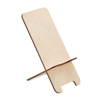 GROUW STAND - Supporto per telefono in legno di betulla