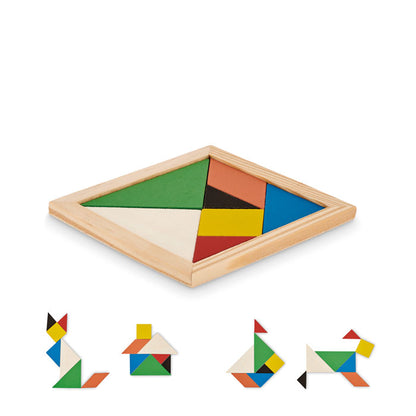 TANGRAM - Puzzle in legno