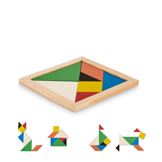 TANGRAM - Puzzle aus Holz