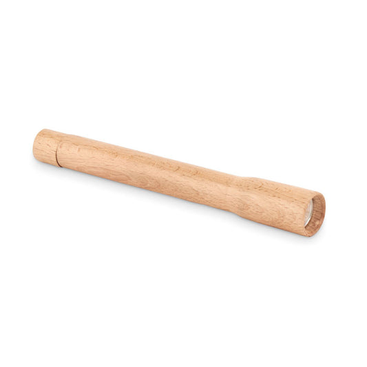 TELES - Torche en bois avec lumière COB