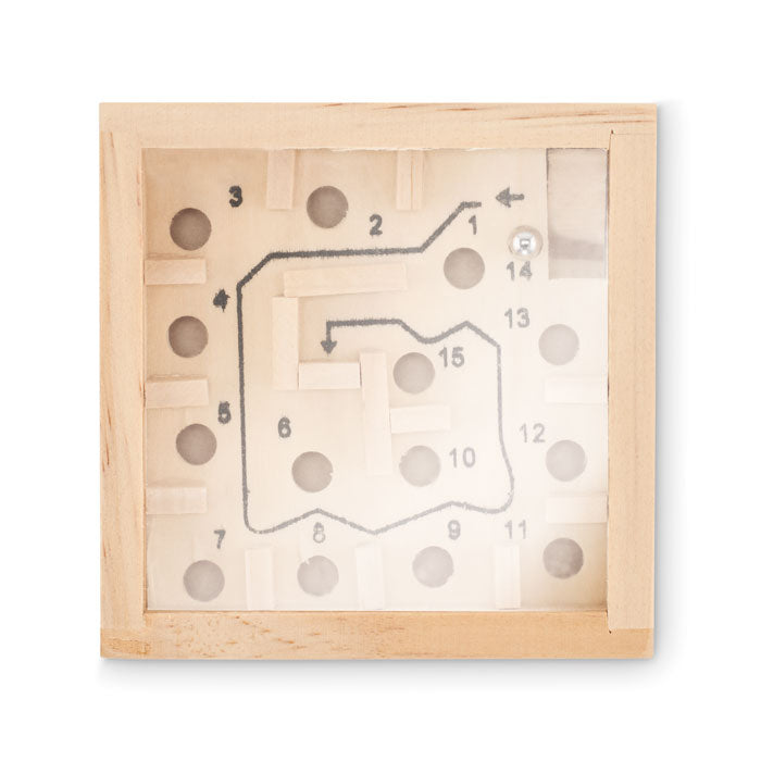 ZUKY - Jeu de labyrinthe en bois de pin
