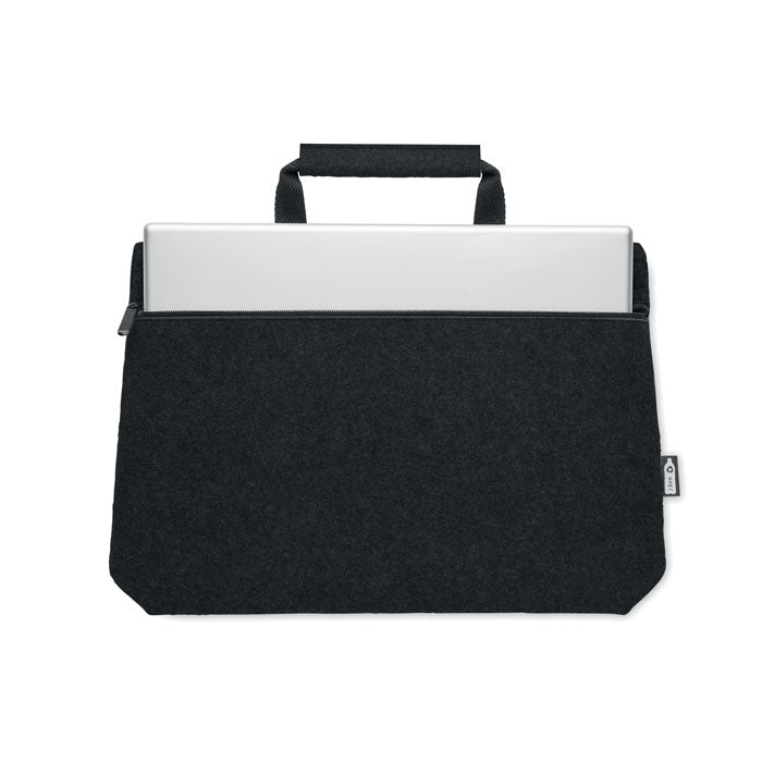 TAPLA - Bolsa para portátil con cremallera en fieltro RPET
