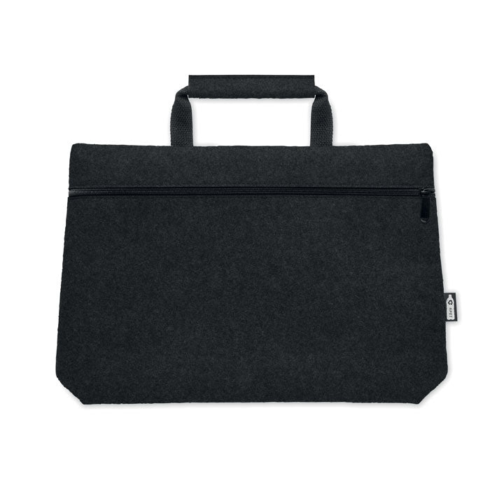 TAPLA - Bolsa para portátil con cremallera en fieltro RPET