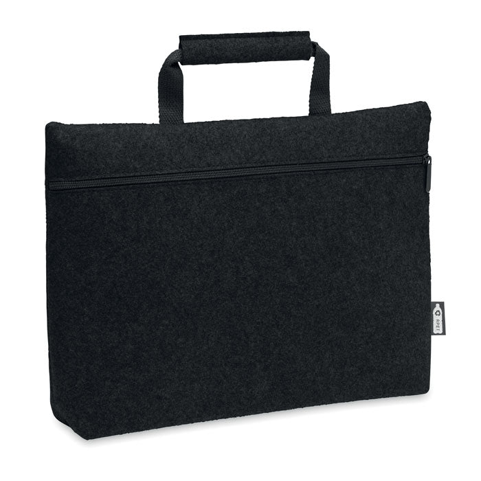 TAPLA - Bolsa para portátil con cremallera en fieltro RPET
