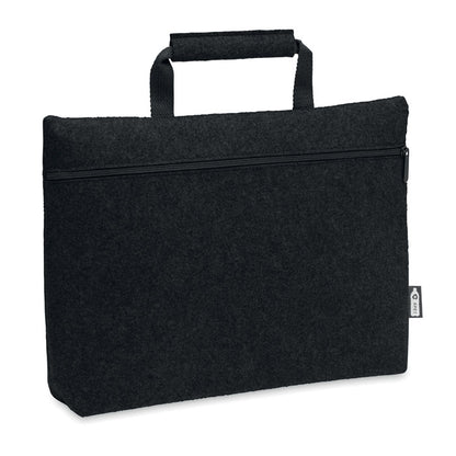 TAPLA - Bolsa para portátil con cremallera en fieltro RPET