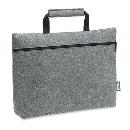 TAPLA - Bolsa para portátil con cremallera en fieltro RPET