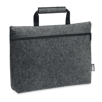 TAPLA - Bolsa para portátil con cremallera en fieltro RPET