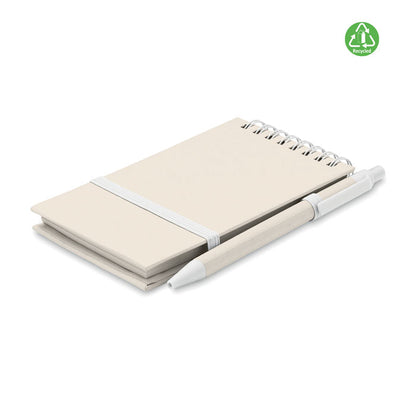 MITO SET - Set quaderni A6 in cartone del latte