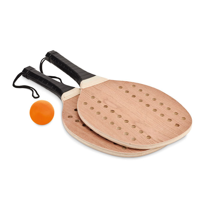 PALAS - Set beach tennis in palissandro
