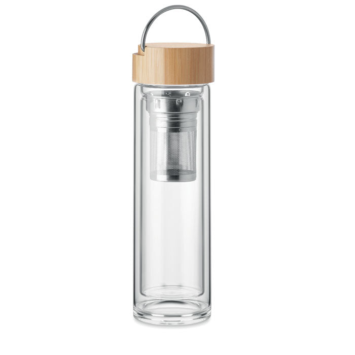 BATAMI – Doppelwandige Glasflasche 400 ml