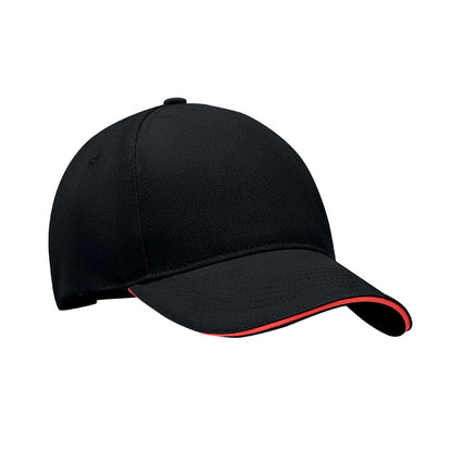 LONG BEACH SINGA - casquette baseball 5 panneaux 260 gr/m