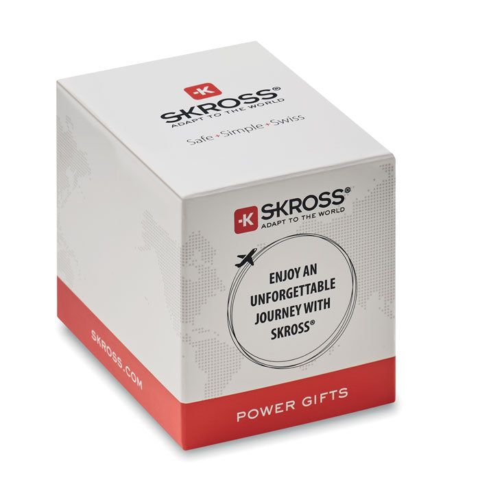 CARICABATTERIE EURO USB 2XA - Caricabatterie Skross Euro USB (2xA)