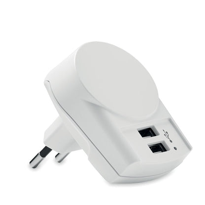 CARICABATTERIE EURO USB 2XA - Caricabatterie Skross Euro USB (2xA)