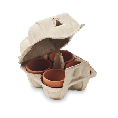CRESS - Kit de cultivo en cartón de huevos