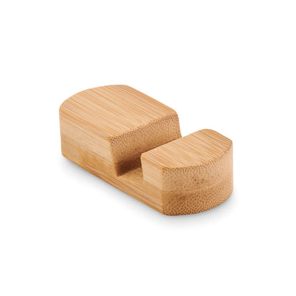 POY - Mini suport de telèfon de bambú