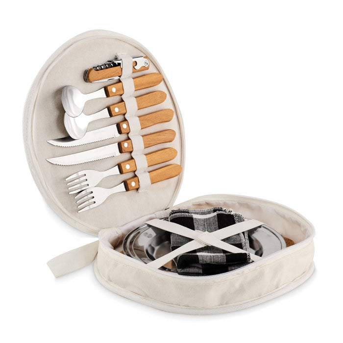 HUDSON - Set da picnic per 2 persone in custodia