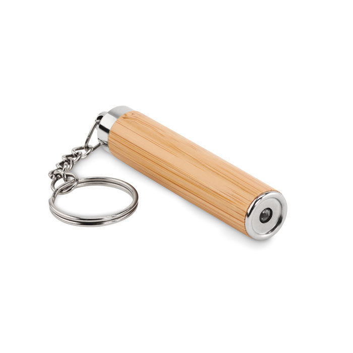 PIANTI - Mini torche en bambou avec porte-clés