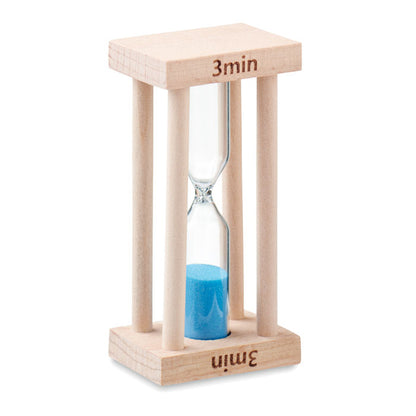 CI - Temporitzador de sorra de fusta 3 minuts