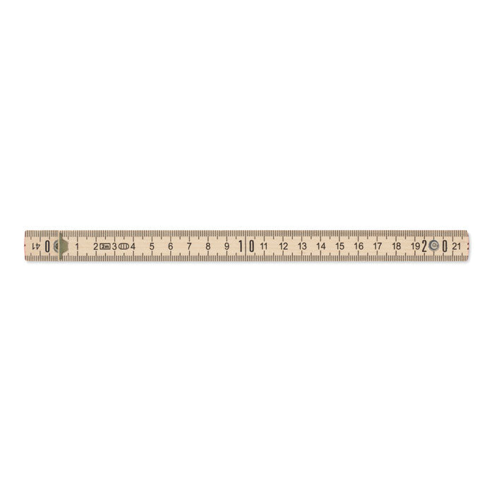 ARA - Carpenter ruler in wood 2m