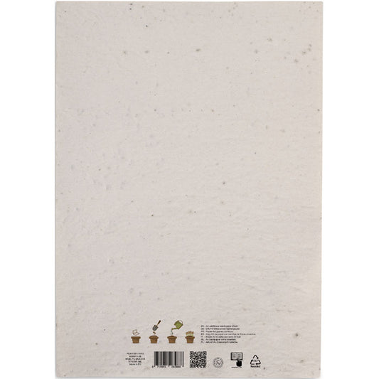 ASIDI - Full de paper de llavors de flors silvestres A4
