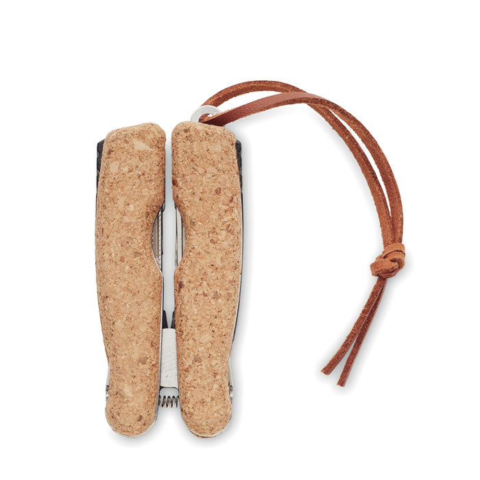 PLIERKORK - Couteau de poche multi-outils liège