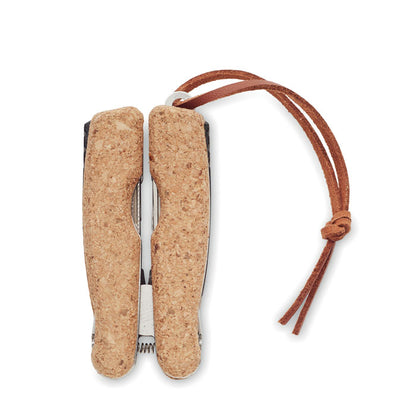 PLIERKORK - Couteau de poche multi-outils liège