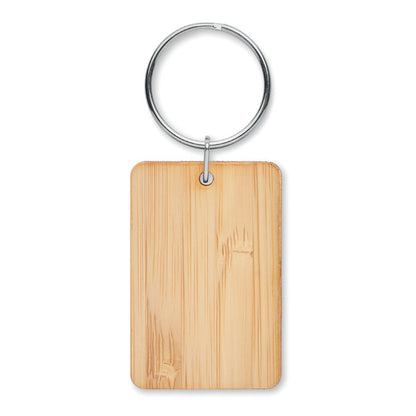 ANGLEBOO - Clauer rectangular de bambú