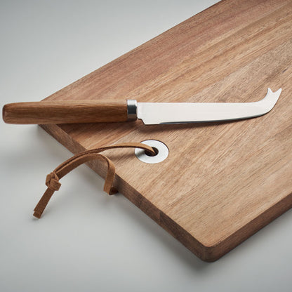 OSTUR LARGE - Set taglieri per formaggi in legno di acacia