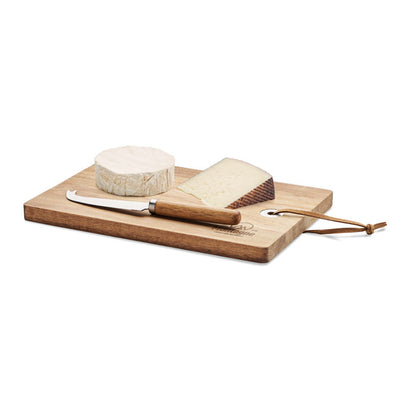 OSTUR LARGE - Set taglieri per formaggi in legno di acacia