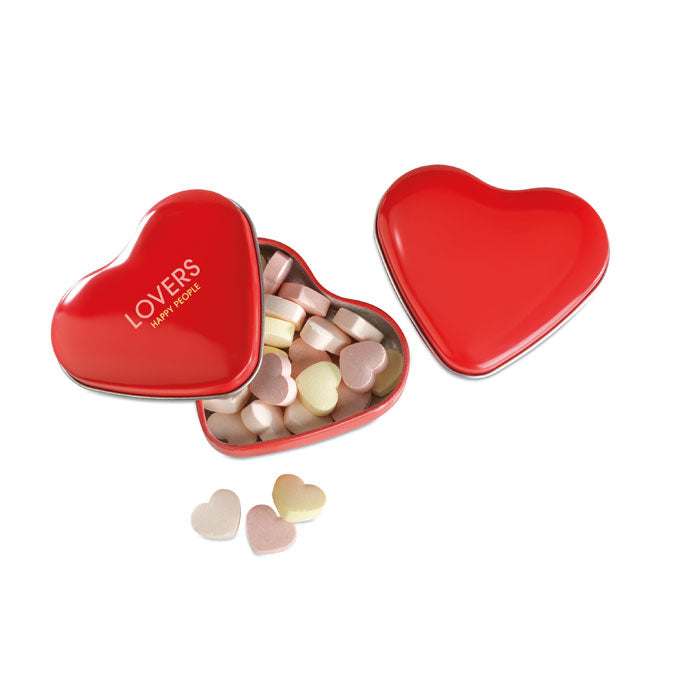 LOVEMINT - Caixa de llauna de cor amb caramels