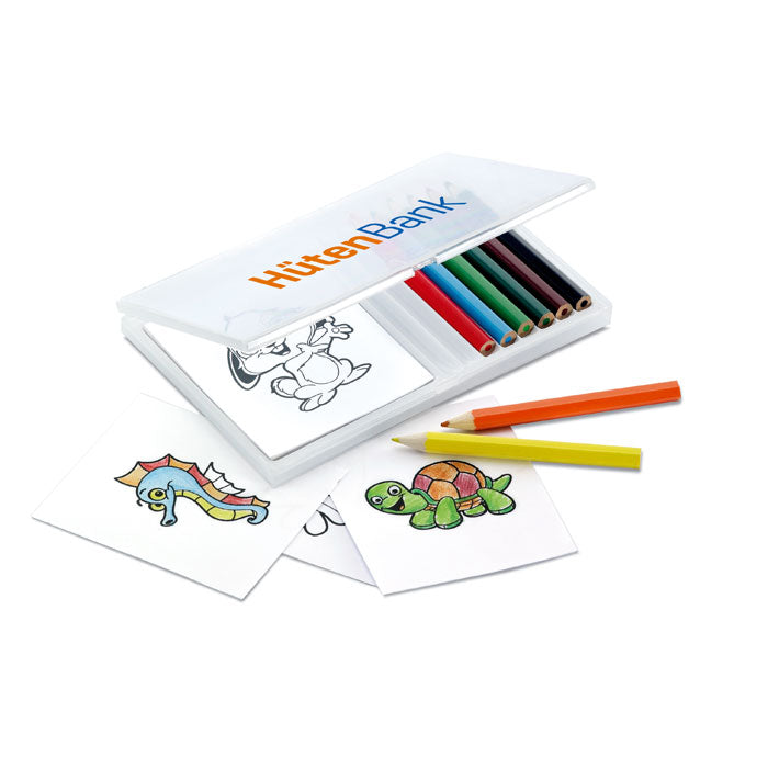 LOISIRS - Set de coloriage crayons en bois