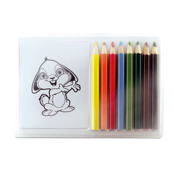 LOISIRS - Set de coloriage crayons en bois